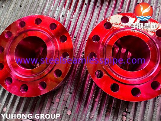 ASTM B564 UNS N04400 Flange de pescoço de solda Monel 400 Flange Nickel Copper Alloy WNRTJ Flange