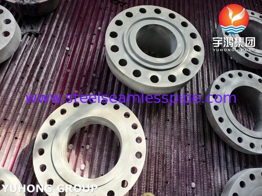 ASTM B564 UNS N04400 Flange de pescoço de solda Monel 400 Flange Nickel Copper Alloy WNRTJ Flange