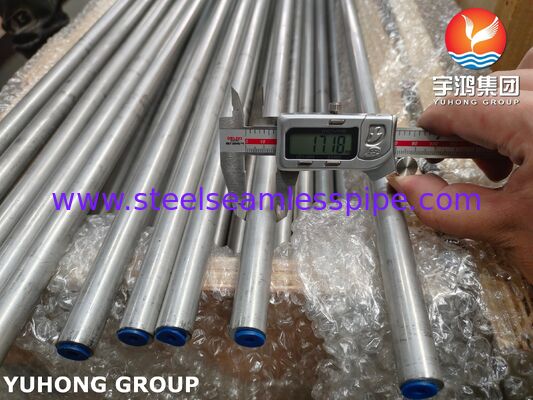 ASME SA312 TP310S∙ ASTM A312 TP310S TP310H 310S Tubo de aço inoxidável