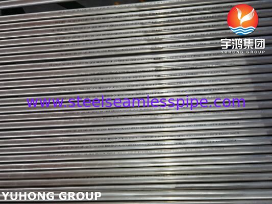 ASTM B111 ASME SB 111 SB 466 C71500 Tubos de cobre e níquel / 70/30 Tubos sem costura de cobre e níquel Tubos