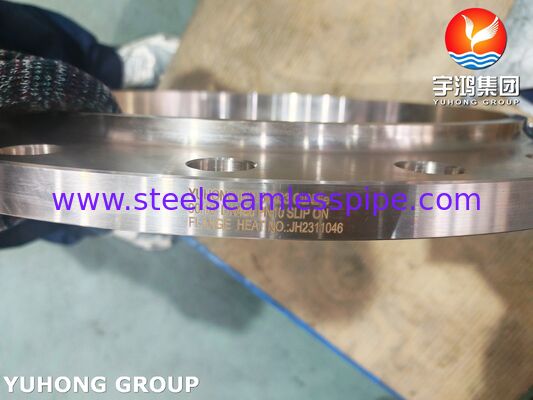 DIN 86033 CuNi 90/10 (C71500) Flange de tubulação de cobre e níquel