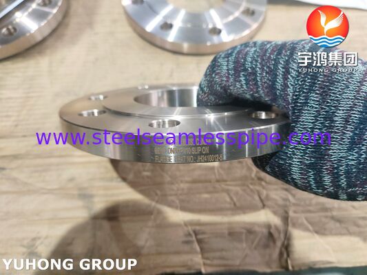 DIN 86033 CuNi 90/10 (C71500) Flange de tubulação de cobre e níquel