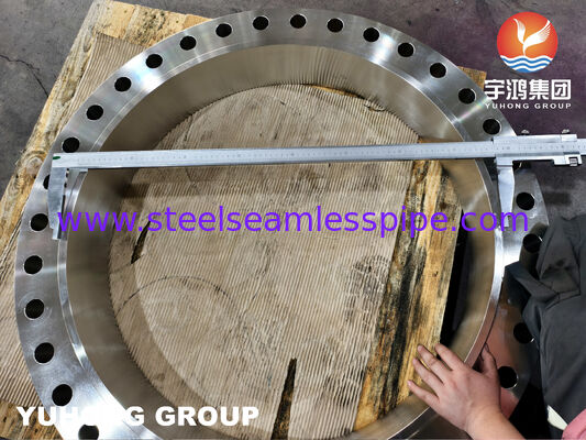 Flange de Aço Inoxidável Forjado ASTM A182 F316L WNRF para Sistemas de Tubulação Corrosiva