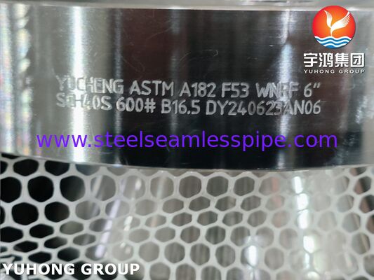 Super Duplex 2507 Flange ASTM A182 UNS S32750/F53 Super Duplex Weld Neck Flange