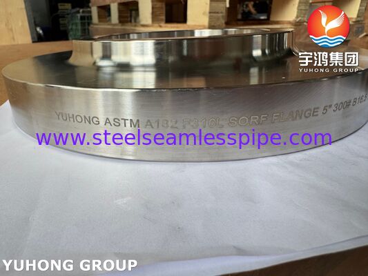 ASTM A182 F316L Flange de aço inoxidável resistente à corrosão com baixo teor de carbono