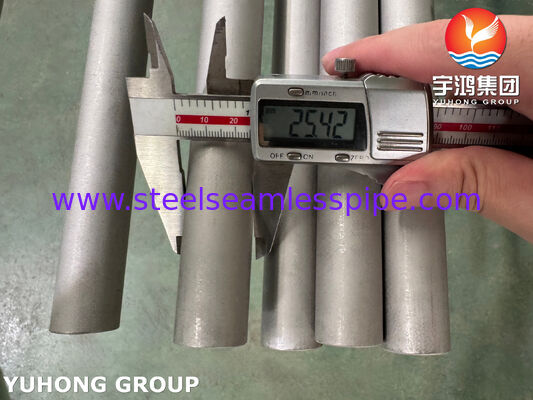 ASME SB163 N08825 Tubos sem costura de liga de níquel para trocadores de calor