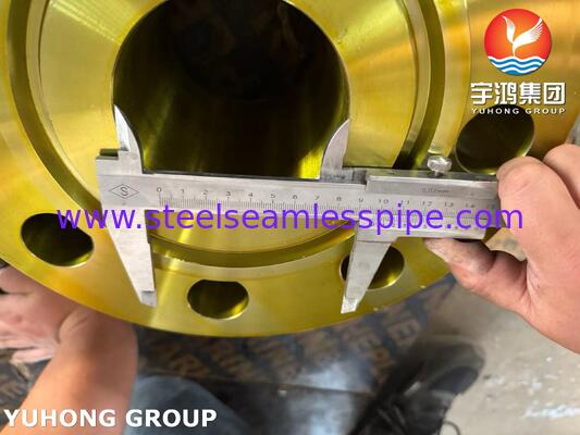 Flange de aço carbono ASTM A694 grau F42 forjou flange de pescoço de solda WNRTJ