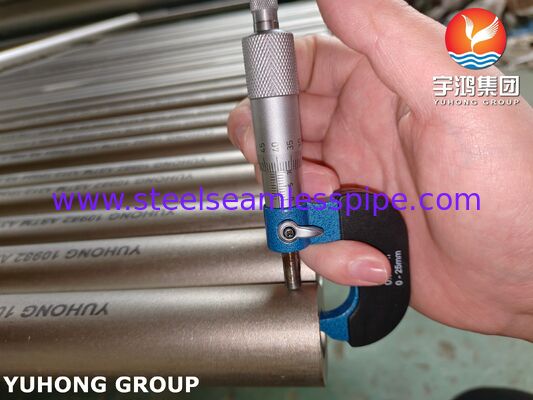 ASTM A312 TP304 / UNS S30400 Barra oca de aço inoxidável sem costura para indústria química