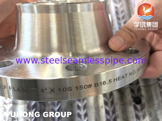 A182 F51 S31803 / S32205 Flange de Pescoço de Solda em Aço Inoxidável Duplex WNRF
