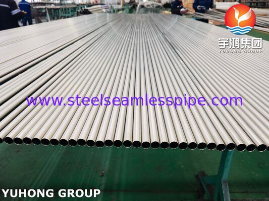 Tubo SMLS de Titânio ASME SB338 UNS R50400 Grau 2 para Aplicações Industriais