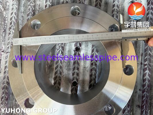 ASTM A182 F51 Flange UNS S31803 Flange duplex de pescoço de solda de aço forjado Flange WNRF