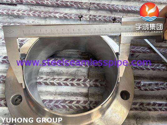 ASTM A182 F51 Flange UNS S31803 Flange duplex de pescoço de solda de aço forjado Flange WNRF