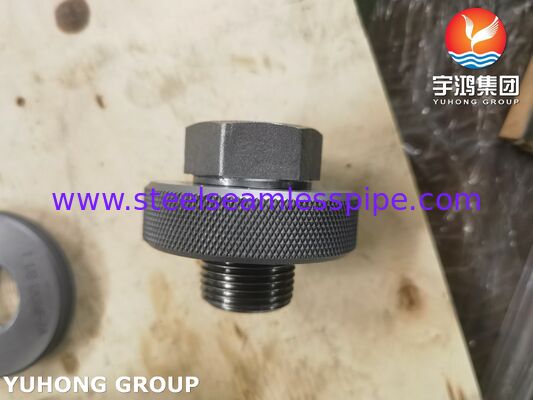 Conexão de Aço Inoxidável Bujão Sextavado B16.11 Hexagonal ASME SA105 Classe 3000