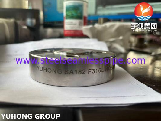 ASME SA182 F316L Flange de aço inoxidável Flange de bico forjado para recipientes sob pressão