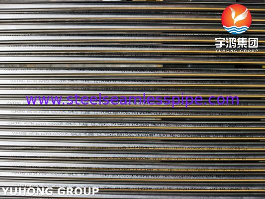 ASTM A789 S32205 Tubos duplex de aço inoxidável para conjuntos de tubos de trocadores de calor