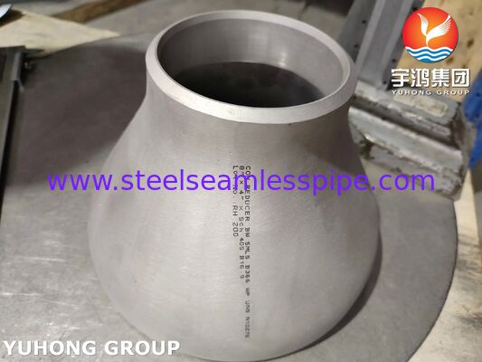 Redutor Concêntrico Hastelloy C276 ASTM B366 WPHC276 Conexão Redutora para Processamento Químico