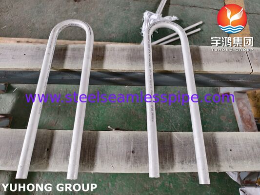 ASME SA213 TP304L Stainless Steel Seamless Heat Exchanger U Bend Tube For Refinery