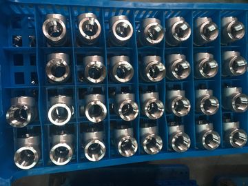 Encaixe forjado de aço inoxidável, A182 F304L, F316L, ASME B16.11, NPT, SW, 90 ° ELOW, 3000 #, 6000 #, 1/2 &quot;