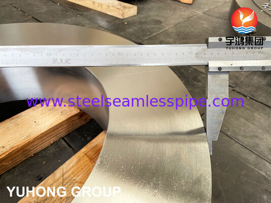Anel espaçador de aço inoxidável ASTM A182 F304 personalizado de acordo com o desenho para montagens de equipamentos industriais