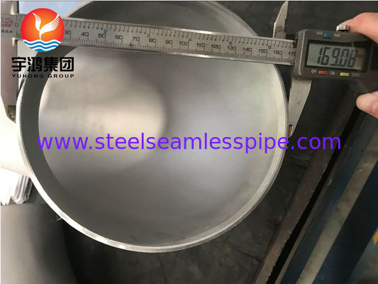 ASTM B366 AL6XN UNS N08367 Instalação de tubos de aço inoxidável super austenítico com cotovelo