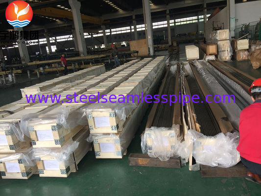 Tubo de Cobre Níquel B111 / SB111 C71500 O61 Recozido, Tubo Sem Costura Trefilado a Frio Para Evaporador