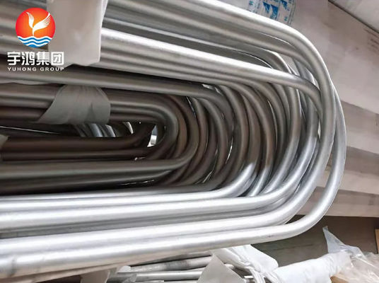 ASTM A213 ASME SA213 TP321 TP321H TP347H 3/4&quot; tubo da curvatura de U