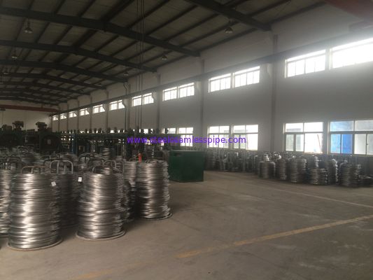 Segurança recozida de aço inoxidável do produto comestível do fio do hidrogênio 316 para a construção