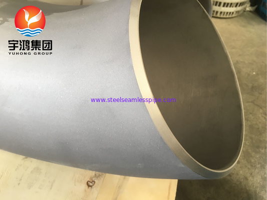 ASTM B366 Monel 400 / UNS N04400 Combos de 90 graus de aço de liga de níquel