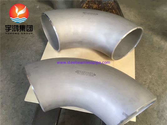 ASTM B366 Monel 400 / UNS N04400 Combos de 90 graus de aço de liga de níquel