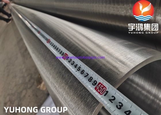 ASME SB167 Inconel 600, UNS N06600, 2.4816 Tubo sem costura de aço ligado a níquel