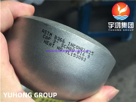 ENCAIXE DA SOLDA DE EXTREMIDADE DO RUÍDO 2,4856 DO TAMPÃO UNS NO6625 DE ASTM B366 INCONEL625