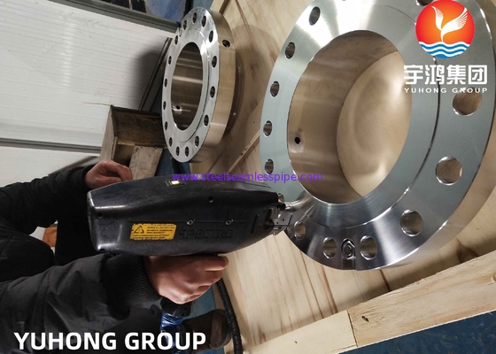 Os SS flangeiam WNRF ASTM A182 F316L F51 S31803 2205 1,4462 F53 S32750 2507 1,4410 F55 S32760