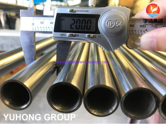 S31603 TUBO SEAMLESS de aço inoxidável A269 TP316L SUPERFÍCIE ANELADA BRILHANTE