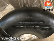 Tipo-Um aço carbono de EN10253-2 13CRMO4-5 encaixe de tubulação da solda de extremidade da pintura do preto do cotovelo de 90 graus