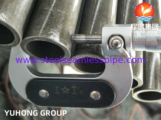 SA210 Gr.A1 Caldeira sem costura de aço de carbono médio e tubo de superaquecimento, a frio e normalizado