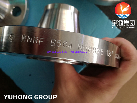 ASTM B564 Incoloy 825 / UNS N08825 Flange de pescoço de solda de liga de níquel
