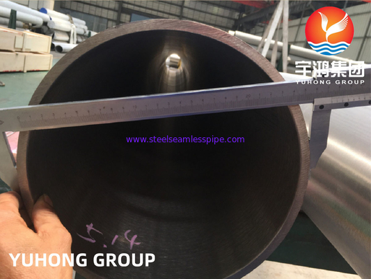 ASTM B165 Monel 400,UNS N04400 Tubo de liga de níquel SMLS ABS homologado