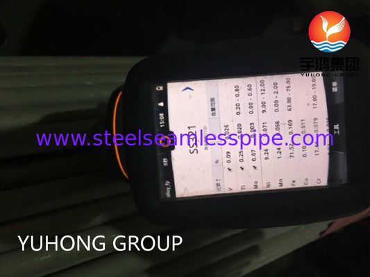 ASTM A213 TP321 Tubos sem costura de aço inoxidável com resistência a altas temperaturas e resistência à corrosão intergranular