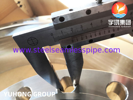 ASTM A182 F310 Flange forjada de pescoço de soldagem de aço inoxidável RTJ ASME B16.5