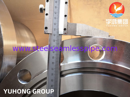 ASTM A182 F310 Flange forjada de pescoço de soldagem de aço inoxidável RTJ ASME B16.5