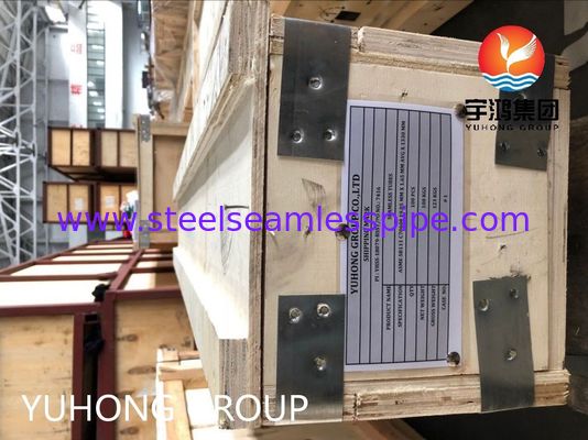 Tubo sem costura de liga de níquel-cobre ASTM B111 C70600 para condensador com resistência à corrosão por água do mar