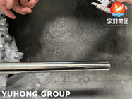 ASTM A554 polido TP304 aço inoxidável soldado tubo redondo ornamental