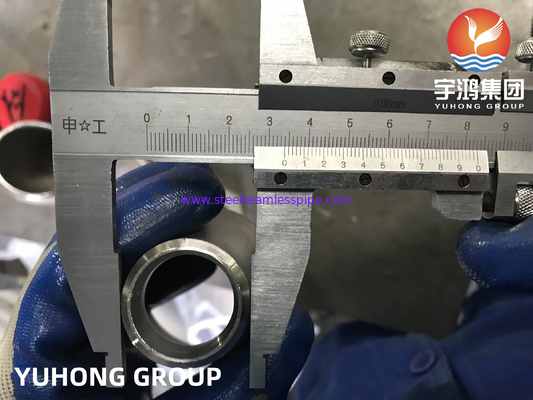 ASTM A815 UNS S32750 Super duplex de tubos de aço