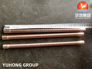 Baixo tubo Finned ASTM B111/ASME SB111 C70600 do níquel de cobre para o permutador de calor
