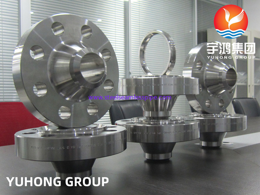 ASTM B564 Inconel 625/UNS N06625/DIN 2.4856 Flange de pescoço de solda