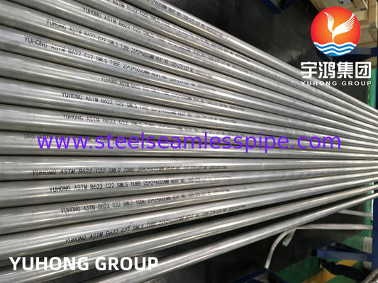 HASTELLOY C22 NICKEL ALLOY PIPE SEAMLESS ASTM B163 DIN2.4605 B161 N06022 (em inglês)