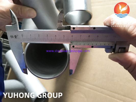 Aço duplex ASTM A815 S31803, Tee em forma de Y, encaixe de tubo de soldadura Butt B16.9