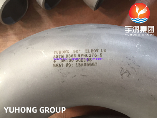 ASTM B366 UNS N10276 / Hastelloy C276 Elmo Hastelloy Acero Buttweld