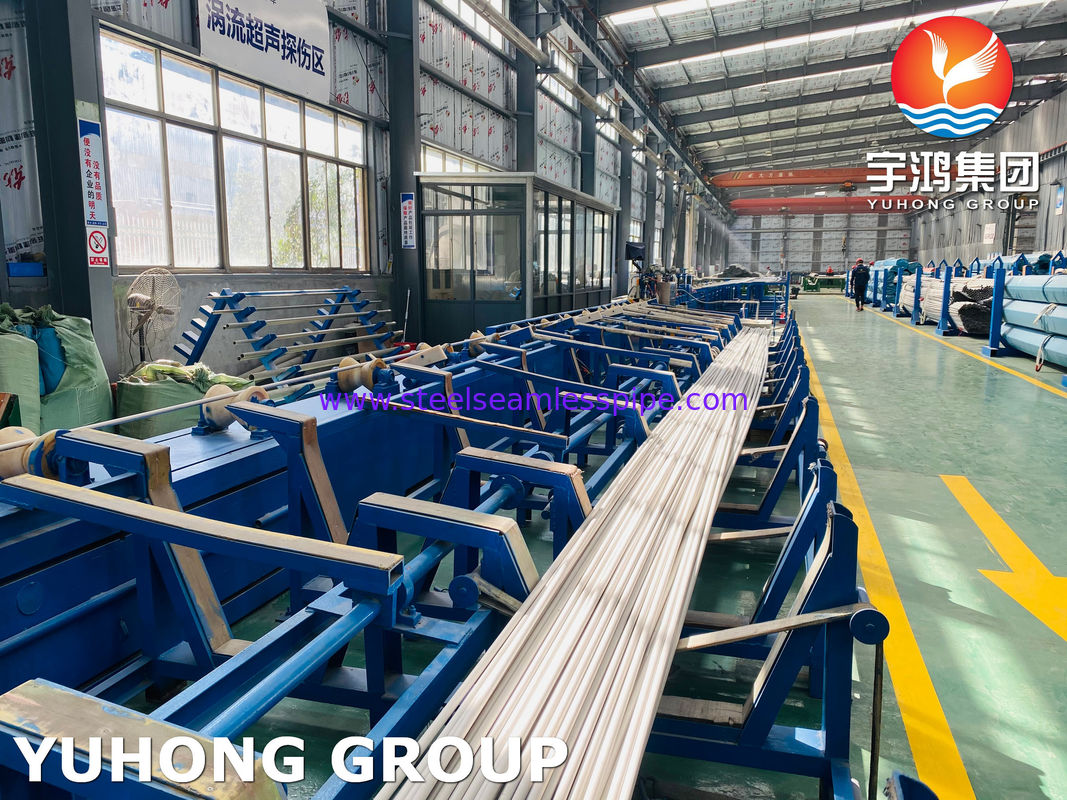 Tubo sem costura de aço inoxidável ASTM A213 TP316L com elevada resistência à corrosão para trocador de calor ET HT