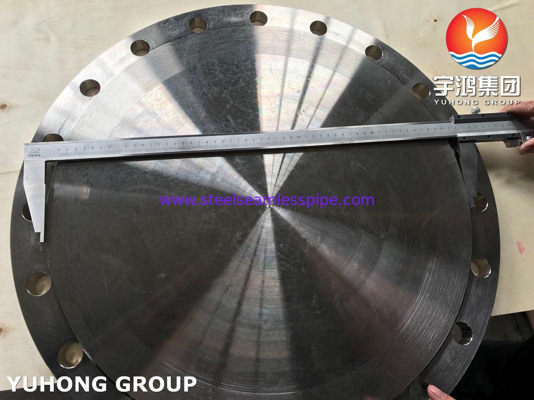 Monel 400 Flange ASTM B564 UNS N04400 Nickel Alloy Blind Flange Forjado Flange de Tubo